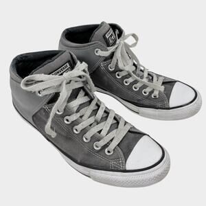 Converse All Star Chuck Taylor High Top Sneakers Shoes Mens 9 Gray Street